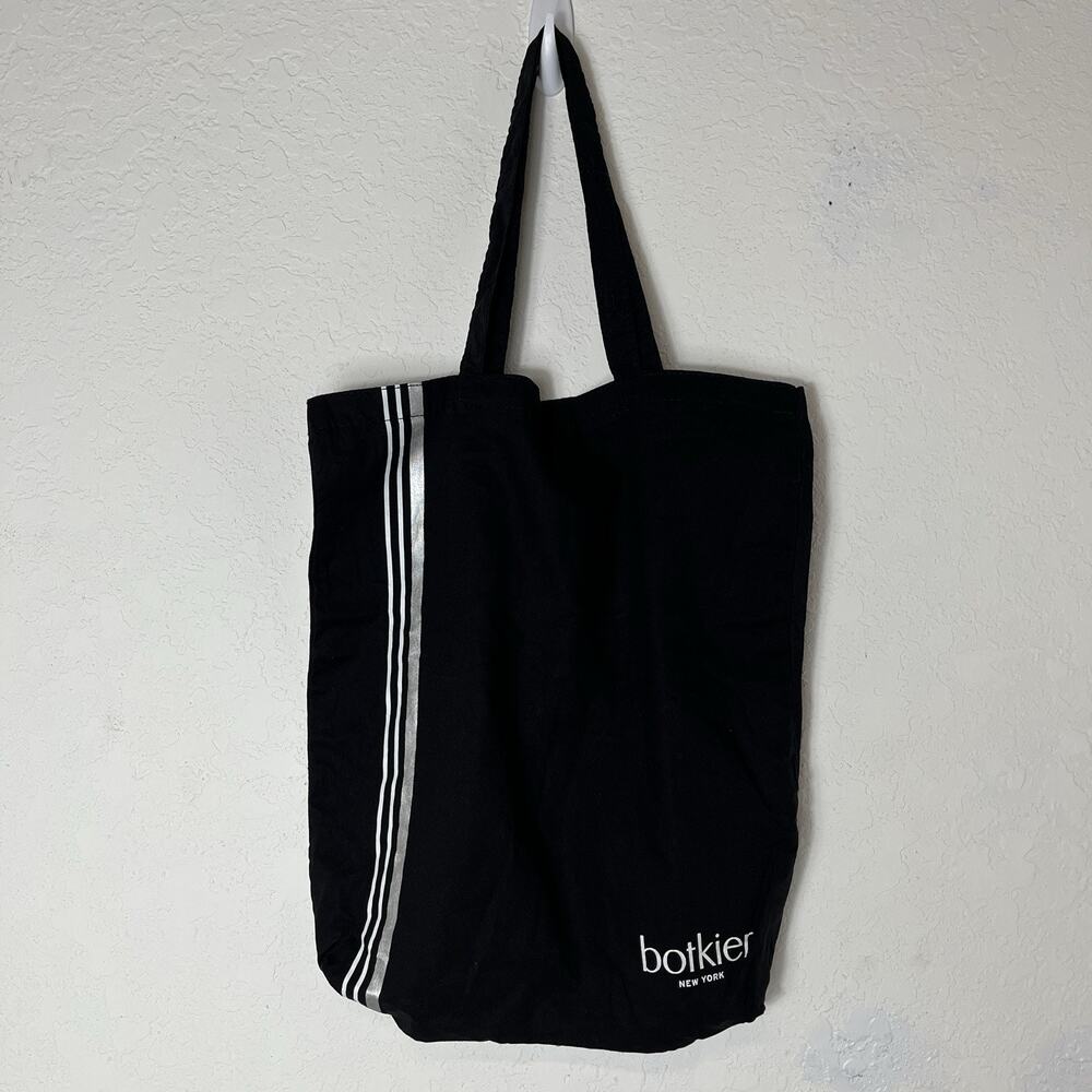 Botkier New York Cotton Bag shoulder shopping bag black and white